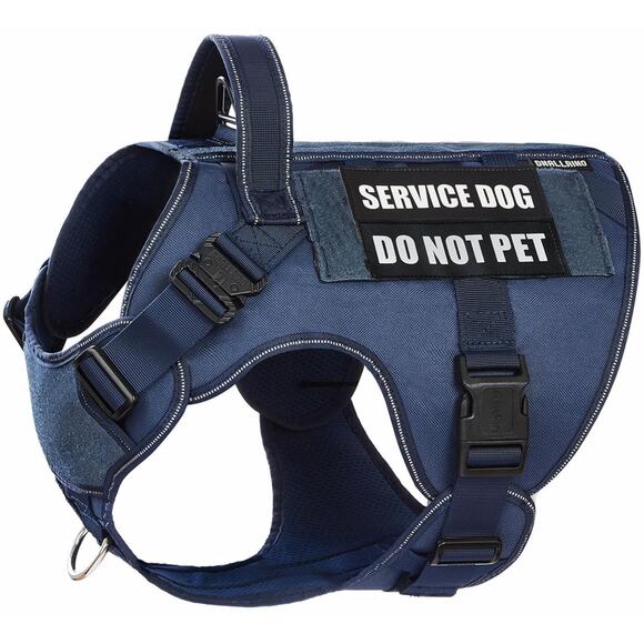 New Size Large Heavy Duty Service Dog Harness with Handle - Picture 1 of 6
